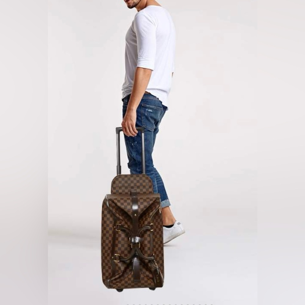 Louis Vuitton Damier Ebene Canvas Eole 50 Rolling Luggage - Picture 2 of 16